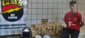 Teixeira: Polícia Militar faz batida e apreende mais de 40 quilos de drogas