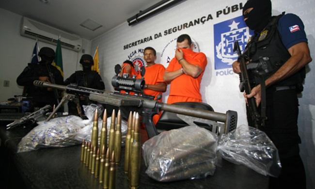 Polícias da Bahia prendem em média 44 acusados de crimes 