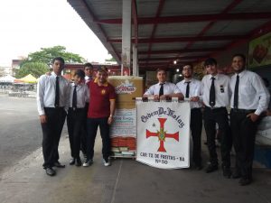 Teixeira: Ordem DeMolay instala geladoteca no Terminal Urbano