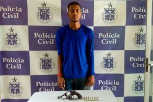 Suspeito de homicídio é preso em flagrante em Teixeira de Freitas