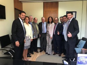 Carletto recebe gestores baianos em Brasília