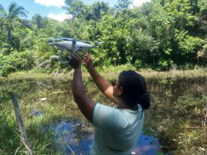 Caravelas utiliza drones na fiscalização ambiental