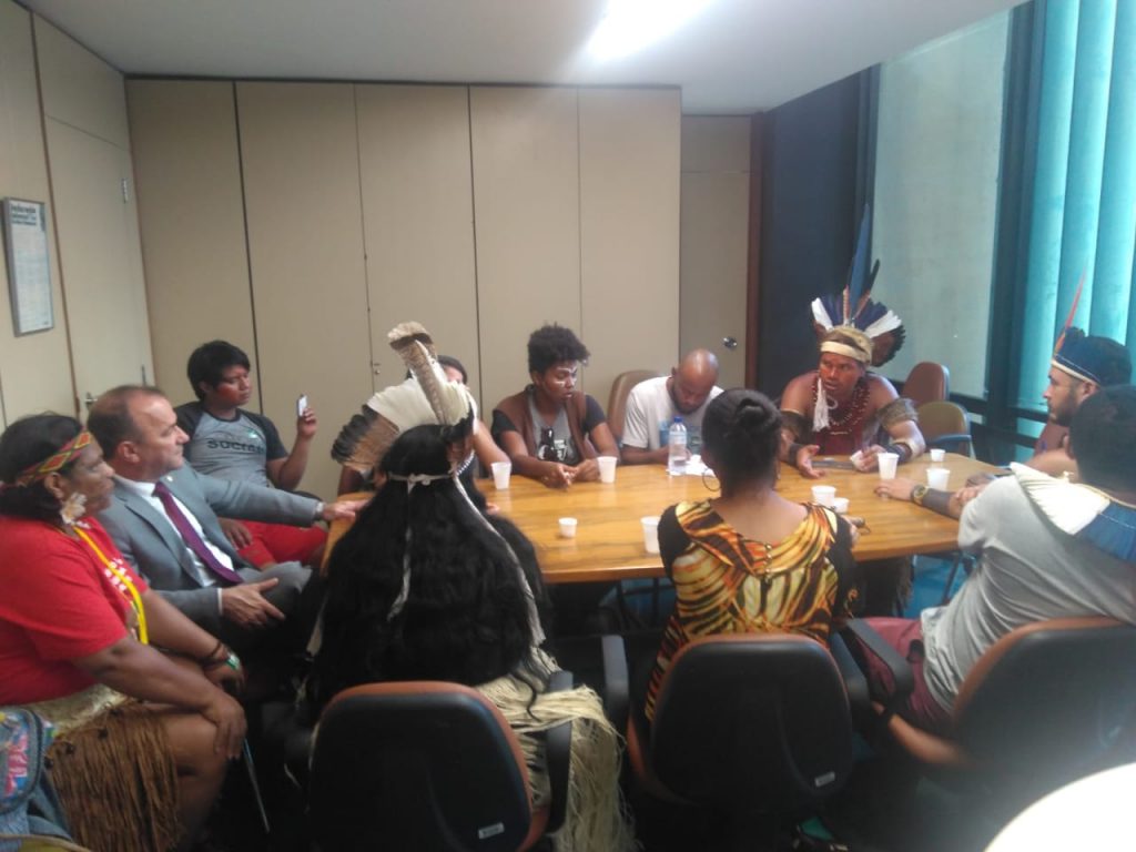 Governo acompanha povos indígenas do Prado, Porto e Cabrália