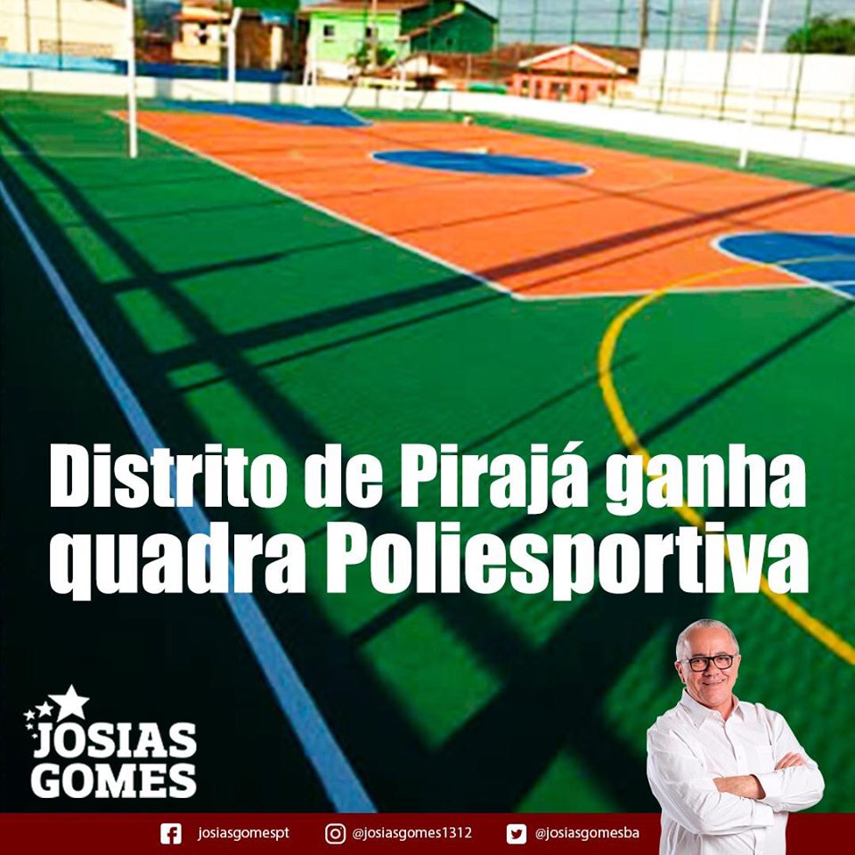 Josias Gomes parabeniza Marcão da CUT por quadra poliesportiva
