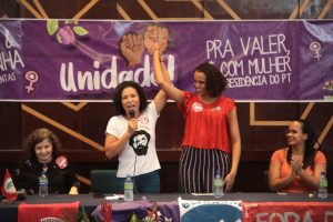 Em ato com Wagner, candidatas defendem unidade do PT