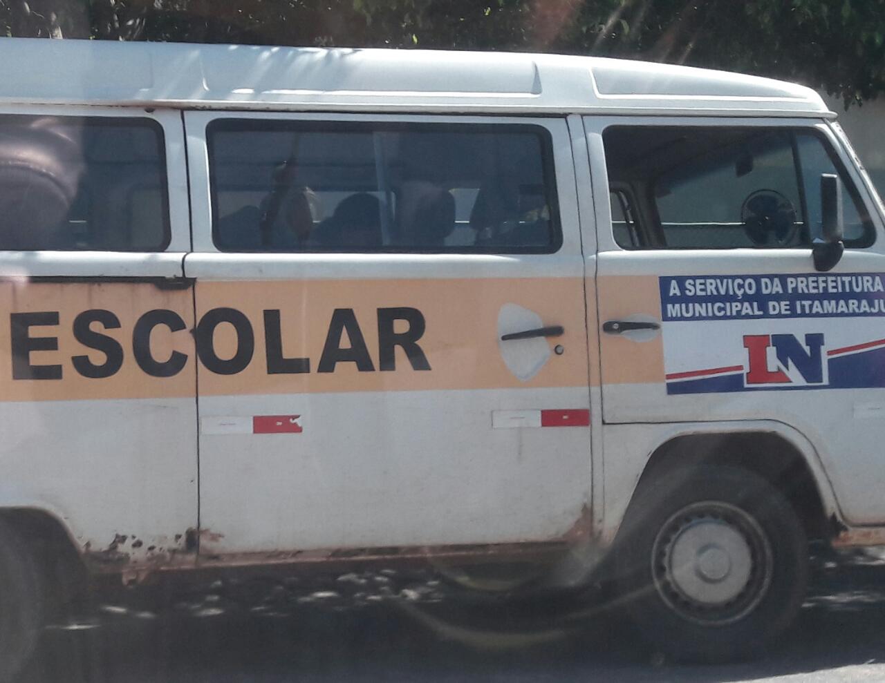 Itamaraju: Internauta denuncia veículos sucateados no transporte escolar