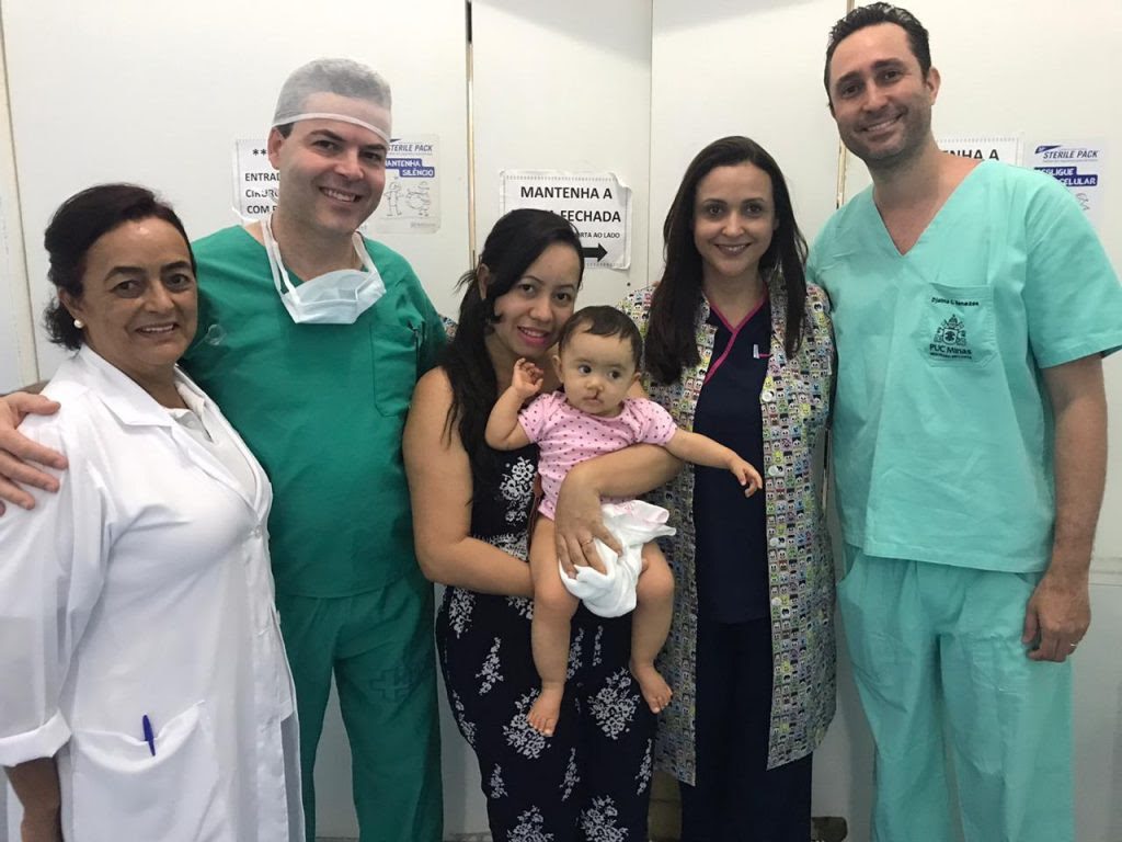 Mutirão de cirurgias de fissura labial é realizado em Teixeira