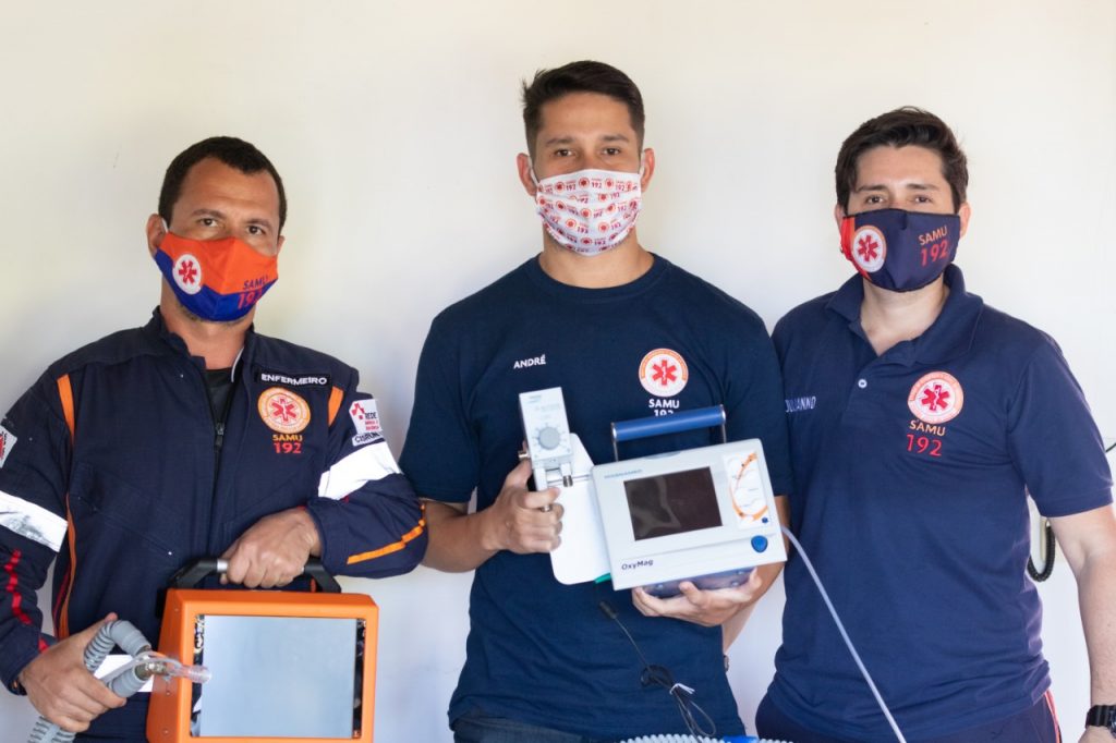 Eunápolis recebe respiradores e equipamentos de proteção