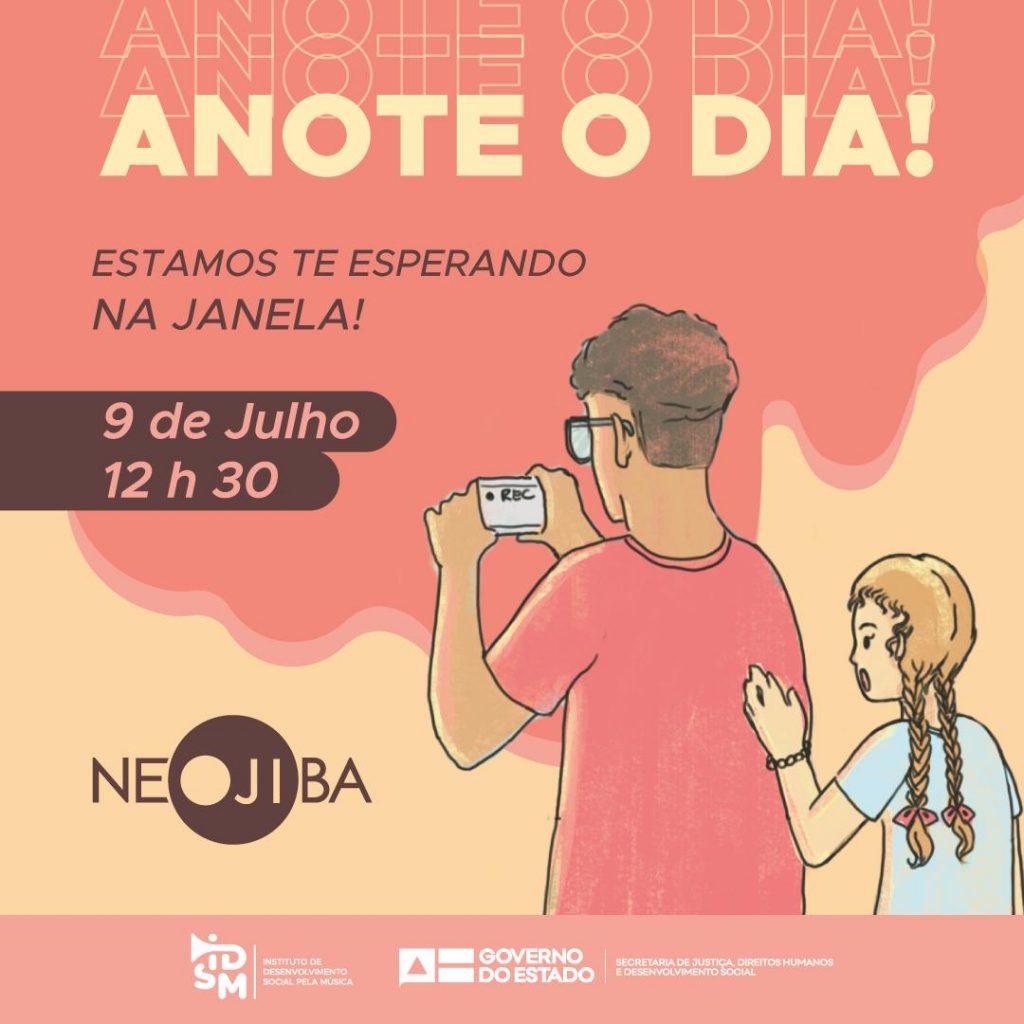 Teixeira de Freitas terá edição do "Neojiba na Janela" na próxima quinta, 9