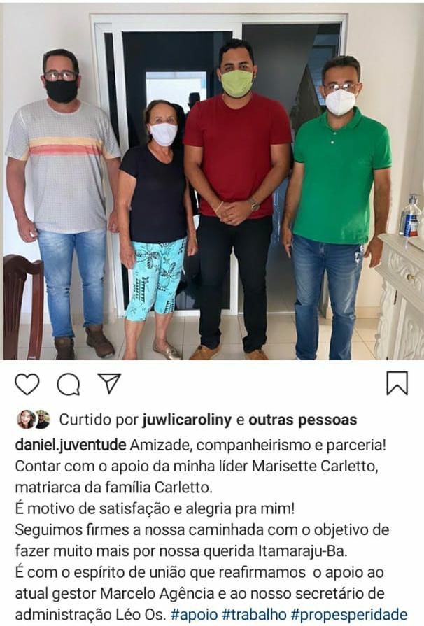 Família Carletto fecha apoio à pré-candidatura de Marcelo Angênica