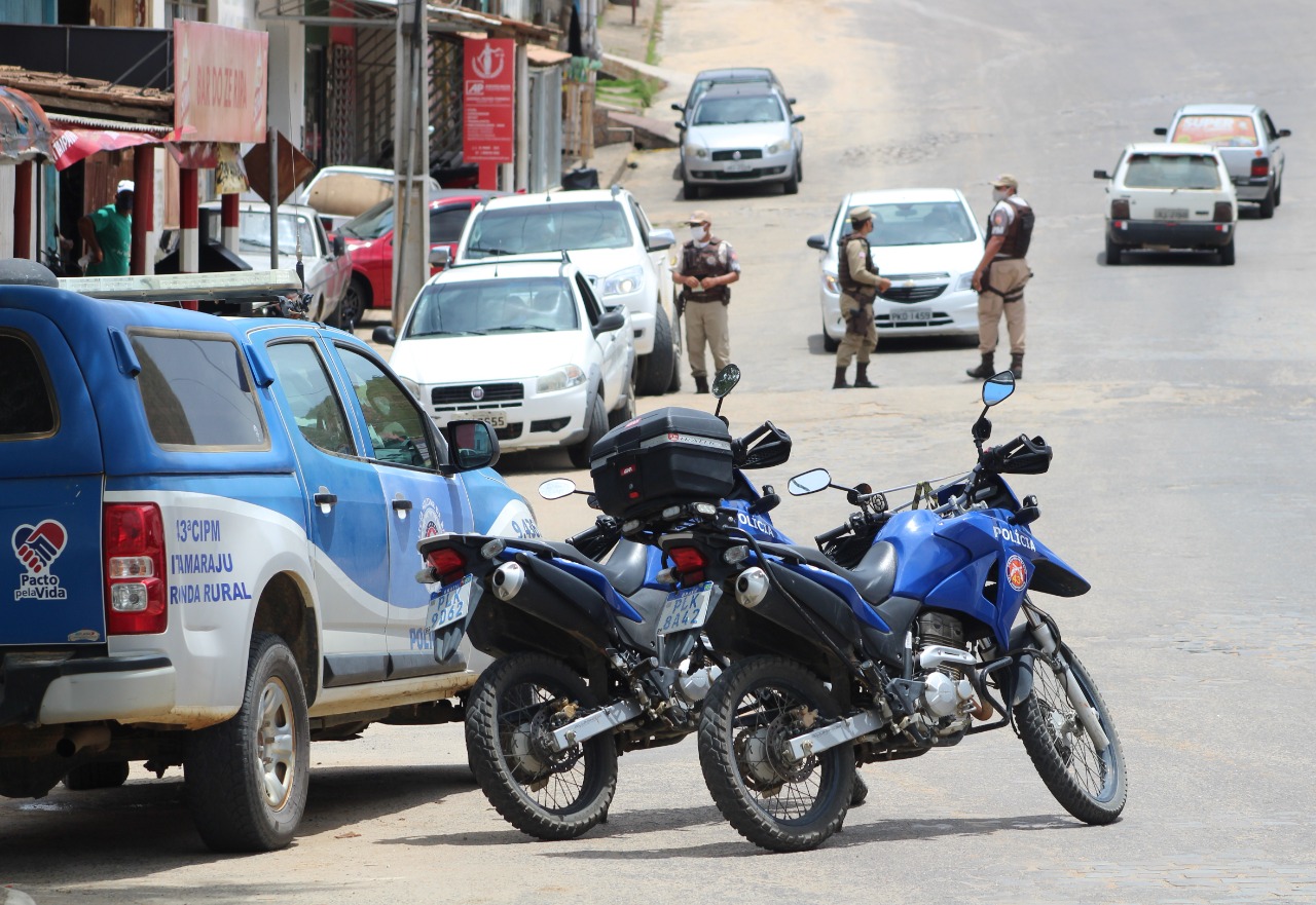 Policia Militar realiza ‘Operação Bloqueio’ no perímetro urbano de Itamaraju