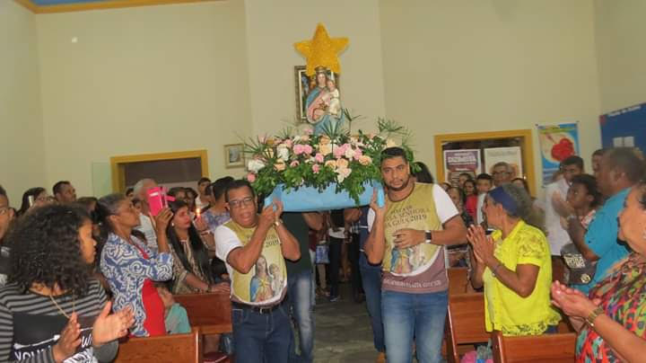 Festa de Nossa Senhora da Guia encerra com missa neste domingo 15, em Jucuruçu