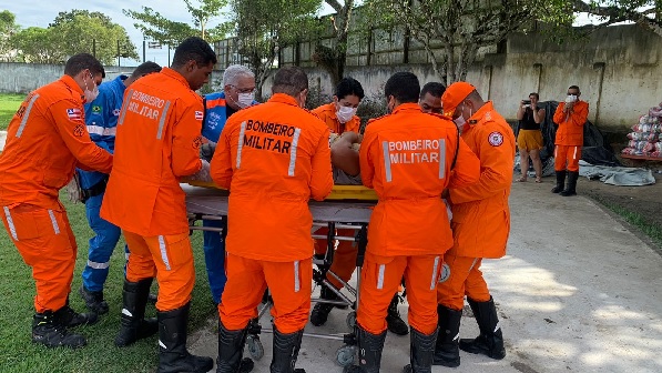 Homem que caiu de cavalo em Jucuruçu é socorrido por aeronave do Graer do DF