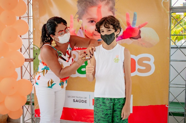 Prado inicia vacinação contra Covid-19 em crianças de 5 a 11 anos com comorbidades
