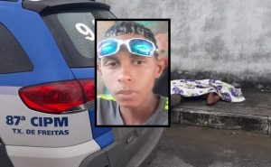 Jovem de 17 anos é assassinado com dois tiros na cabeça no meio da rua