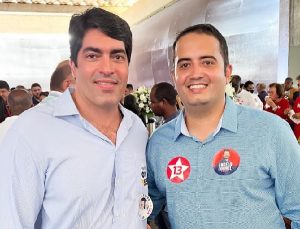 Cássio Cocobongo comemora eleição de Otto Alencar Filho; o federal foi o mais votado da Bahia