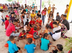 Encontro de Sem Terrinhas reúne mais de 150 crianças em assentamento