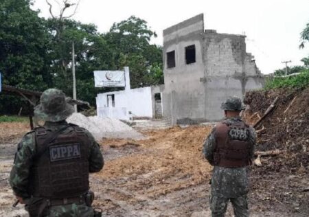 Cippa prende homem que desmatava e extraía minérios no Sul da Bahia