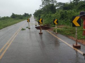 Trechos da BA-690 próximo ao distrito de Pirajá e BA-284 que liga a Vereda seguem interditados