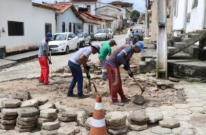 Teixeira: ruas recebem serviços de recomposição após chuvas intensas; confira