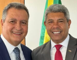 Governador Jerônimo Rodrigues participa da cerimônia de posse de Rui Costa na Casa Civil