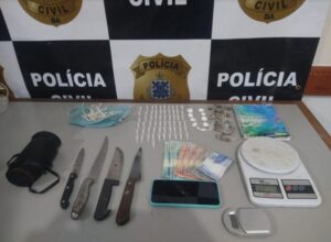 Coorpin de Eunápolis prende homem recém-saído de presídio e apreende drogas