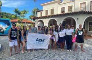 Agentes de viagem da Azul participam de famtour em Santa Cruz de Cabrália