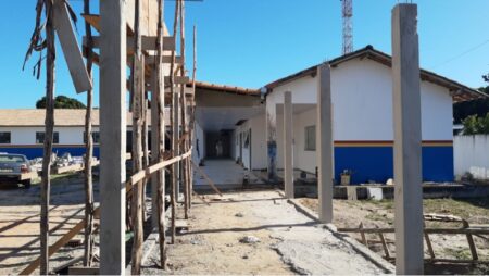 Prefeitura de Mucuri está construindo a nova Escola Municipal Gustavo Antunes Saúde de Cruzelândia