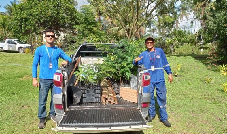 Prefeitura e Embasa concluem 3ª etapa do projeto “Estação Verde” em Mucuri