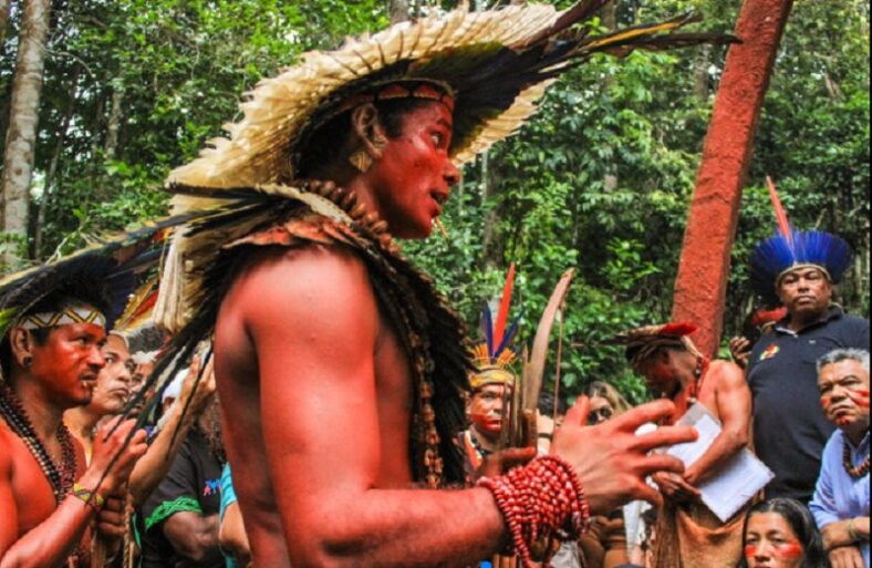 Funai, MPI e lideranças indígenas se reúnem em ato histórico na Aldeia Pé do Monte Pascoal