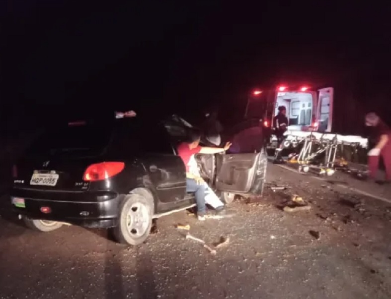 Acidente deixa três pessoas gravemente feridas em rodovia no Extremo Sul