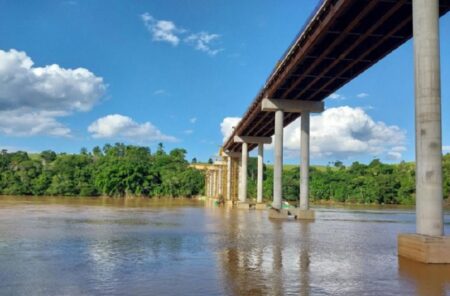 Veracel conclui quase 90% das obras da BA-658 que inclui nova ponte sobre o Rio Jequetinhonha