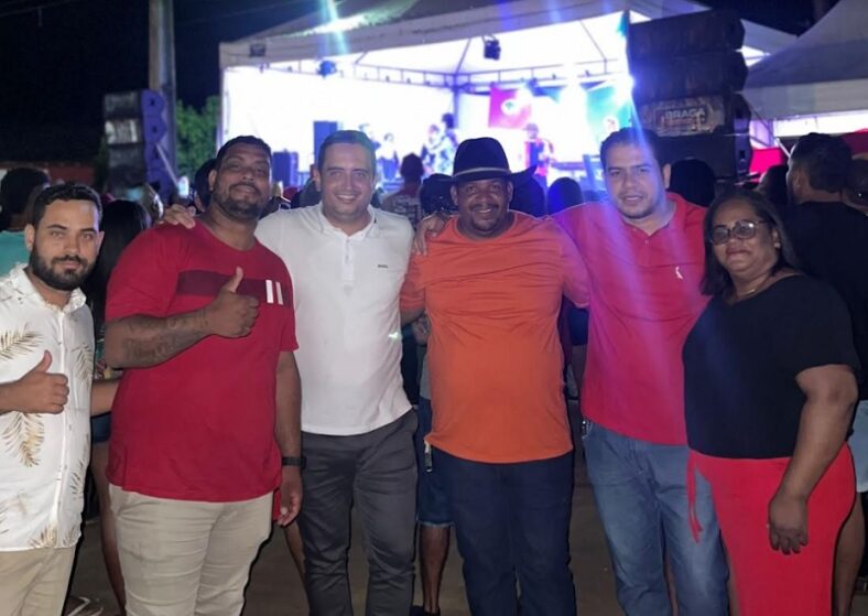 Cassio Cocobongo participa das comemorações de aniversário do Assentamento Corte Grande.