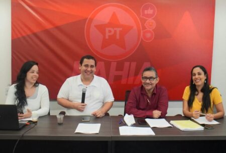 PT Bahia discute estratégias para fortalecer o partido e se organizar para as eleições