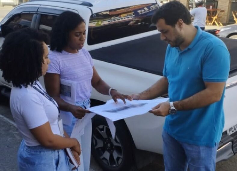 Kiko acompanha técnicos da CONDER em avaliação de Projeto de Revitalização da Rua José de Anchieta