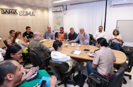 Reunião define ações para combater ressurgimento de manchas de óleo em praias baianas