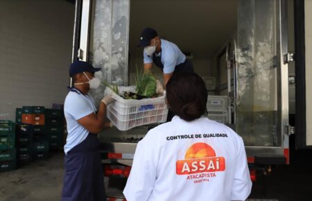 Instituto Assaí doa mais de mil toneladas de alimentos no primeiro semestre de 2023