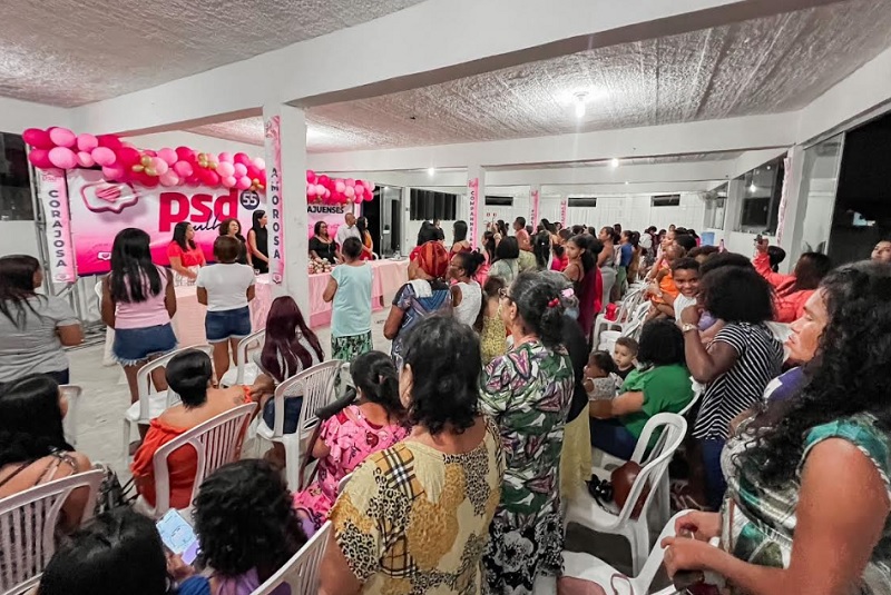 Cassio Cocobongo se emociona durante lançamento do PSD Mulher em Itamaraju