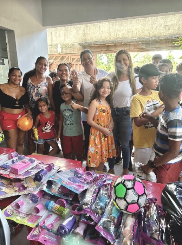 Empresário Léo Lopes apoia mais um “Dia da Criança Feliz” em Itamaraju