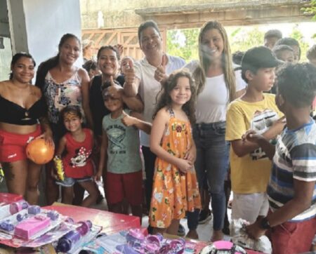 Empresário Léo Lopes apoia mais um “Dia da Criança Feliz” em Itamaraju