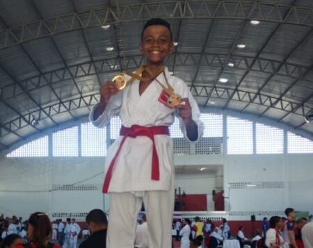 Atleta de Eunápolis garante medalha de ouro nos Jogos Escolares Brasileiros