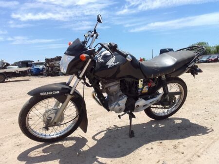 Leilão do Detran-BA tem moto CG 160 com lance inicial de R$ 1.150 em Teixeira de Freitas