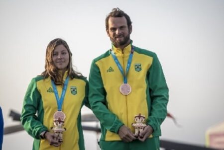Casal baiano conquista bronze na vela do Panamericano e busca apoio para o mundial