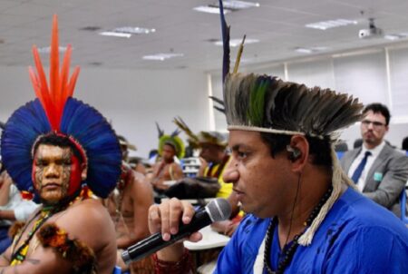 Indígenas Pataxó e Tupinambá apresentam prioridades à Funai em Brasília