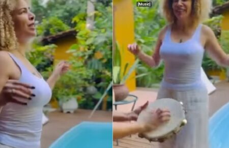 Vídeo: Vanessa da Mata e Ana Carolina curtem a virada em grande estilo em Trancoso