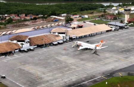 Aeroporto de Porto Seguro passará por requalificação da pista de pouso e decolagem