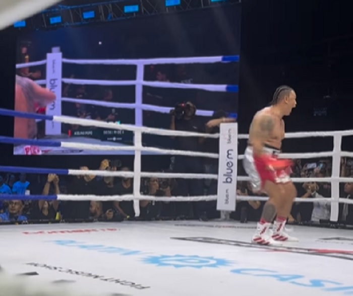 Fight Music Show 4: Popó Freitas vence Bambam com nocaute rápido; assista agora