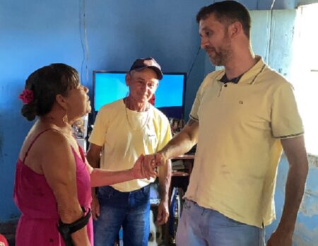 Dr. Christiano intensifica contato com a população de Itamaraju no último fim de semana