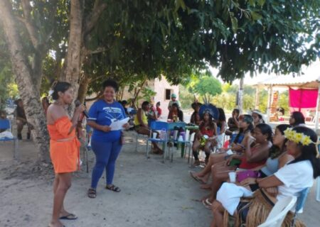 Intercâmbio entre mulheres indígenas destaca cuidado e proteção dos territórios no Extremo Sul da BA