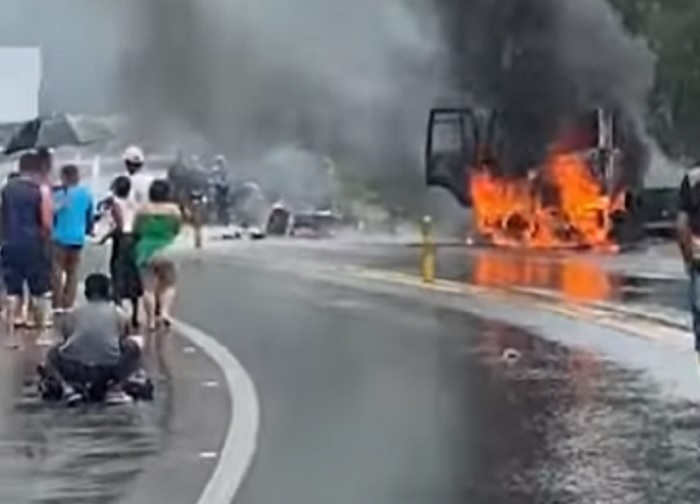 Acidente na BR-101 em Aracruz resulta na morte de um motociclista e múltiplos feridos